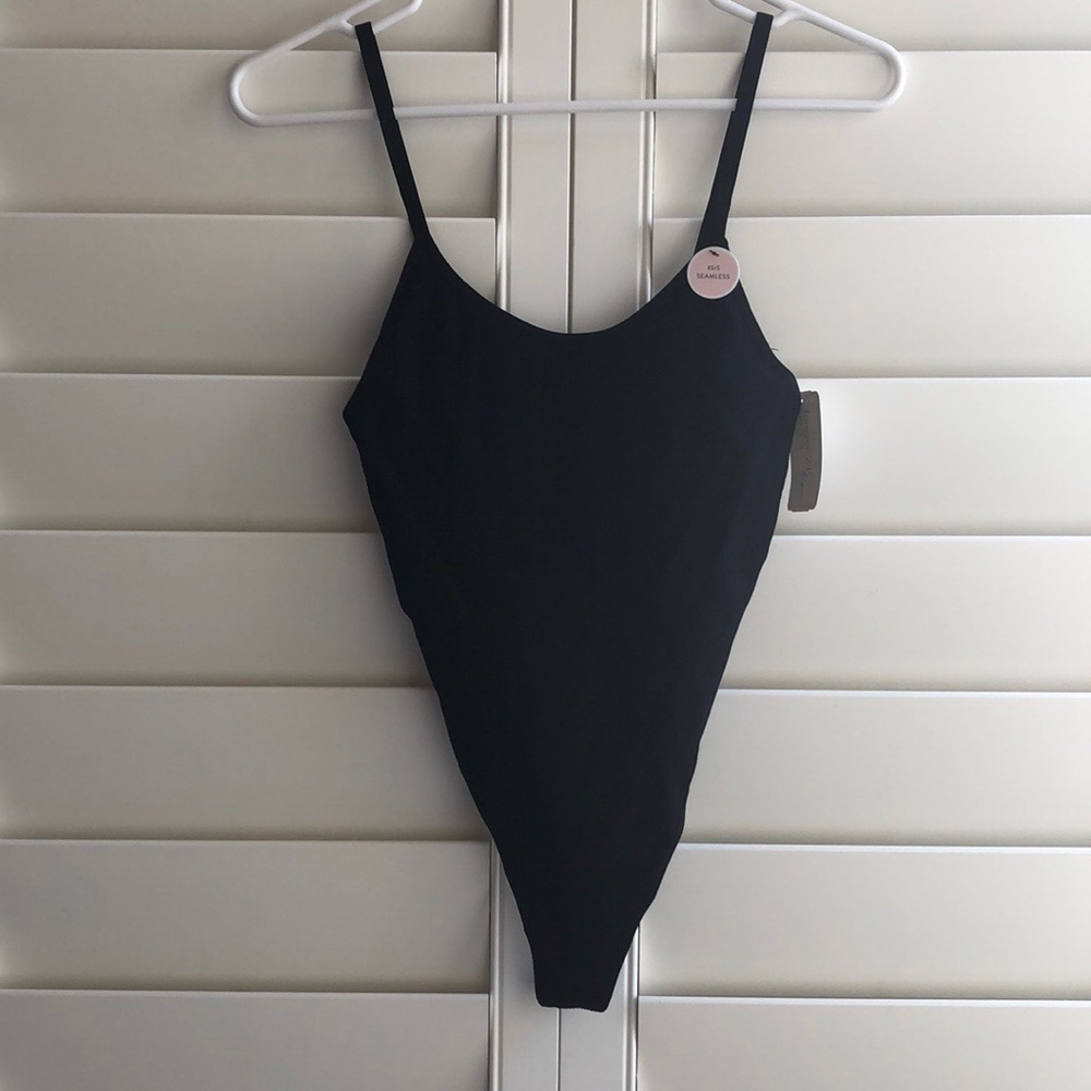 black bodysuit